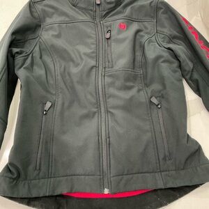 Black womans cinch jacket